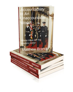 Matthew Brandt, Accountability Cop, Accountability, Leadership Book, 