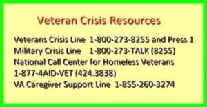 Veteran Resources, Crisis line, Mental Healt, Retreat, PTSD, Suicide Awareness, Tactical Retreat