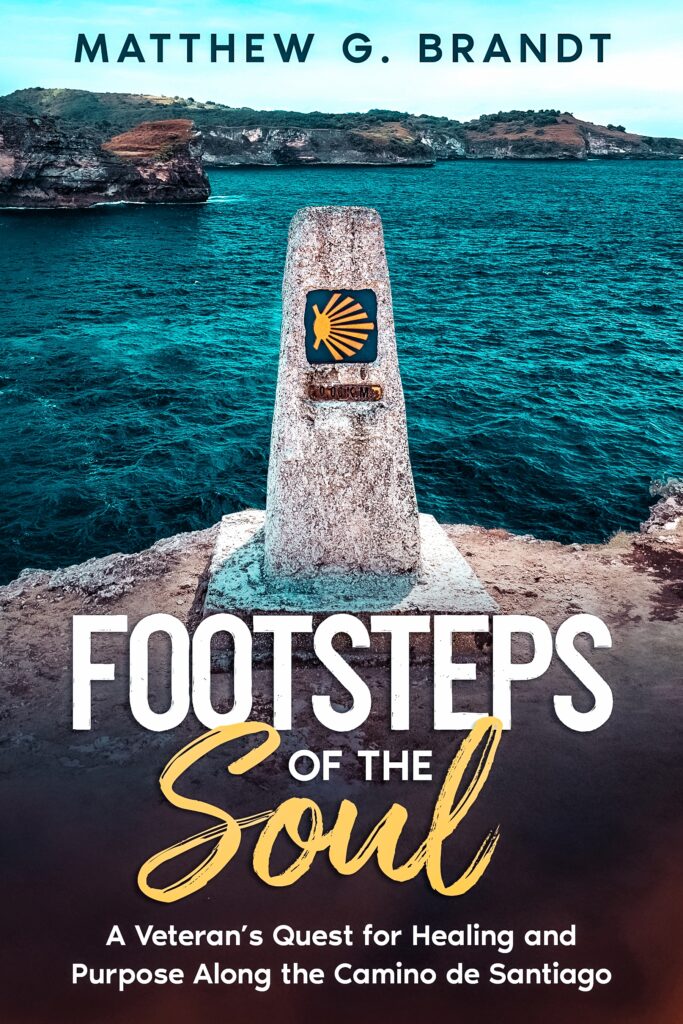 Footstepsofthesoul, Caminodesantiago, Camino, Healing, Veterans, FirstResponders, book,
